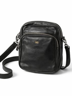 TUSCANS Italian Leather Vintage Crossbody.